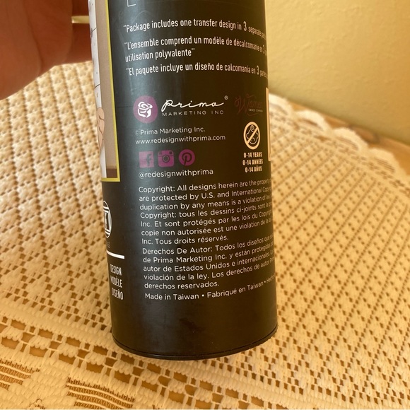 Redesign with Prima - Sweet Lullaby Decor Transfers - Picture 4 of 10